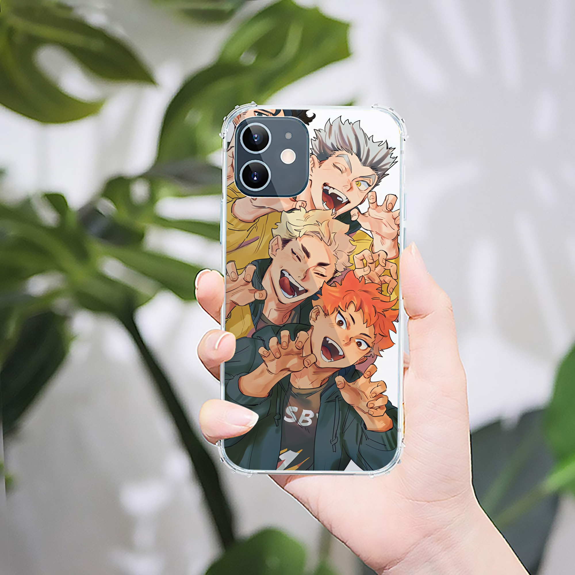 （画像用） ハイキュー!! Haikyu!! 【iPhone 12シリーズ対応】透明スマホケース（クリアソフトケース）